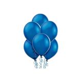 EveFix Metalik Balon Mavi (20 Adet)-dogum Günü