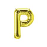 EveFix P Harf Folyo Gold Renk Balon Küçük 35 Cm