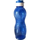 Evefix Plastik Suluk Sporcu Matarası - 750 ml - Mavi Renkli