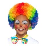 EveFix Rengarenk Kıvırcık Afro Peruk Bonus Saç 110 Gr
