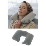 EveFix Seyahat Boyun Yastığı, Ergonomik Ortopedik, 25 x 35 cm, Gri