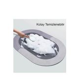 EveFix Sihirli Su Emici Anında Kurutma Banyo Paspası Kaymaz Tabanlı Koku Yapmaz Mikrofiber Banyo Matı