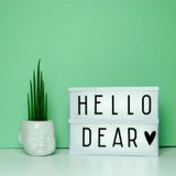 EveFix Sinematik Lightbox Dekorasyon Aydınlatma Aksesuarları (A5 Boyut)