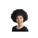EveFix Siyah Renk Kıvırcık Afro Bonus Peruk Parti Peruğu