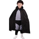 EveFix Siyah Renk Yakalı Çocuk Pelerin 90 Cm