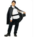 EveFix Siyah Yakalı Pelerin Çocuk Boy 90 Cm