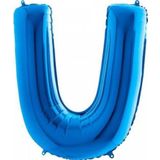 EveFix U Harf Folyo Balon Mavi 100cm