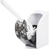 EveFix Wc - Tuvalet Fırçası Çiçek Desenli