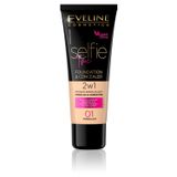Eveline Cosmetics Selfie Time Vegan Fondöten & Concealer 30 Ml Porselen