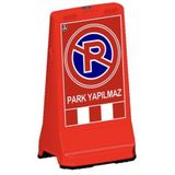 Evelux Park Yapılmaz Baskılı Çift Yön Ultra Levhalı Reklam Dubası Kırmızı Renk 7.5 Kg CVLEVELUX12429PYPLMZ