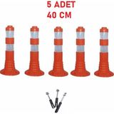 Evelux Ubr Otopark Düzenleyici Delinatör Soketli - 5 Adet