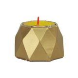 Evene Altın Mumluk Şamdan Tealight Mum Uyumlu Poly Küçük 1 Model 8682874833810