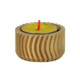 Evene Altın Mumluk Şamdan Tealight Mum Uyumlu Tekerlek Model 8682874832738