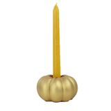 Evene Altın Mumluk Şamdan Tealight Ve Ince Mum Uyumlu Kabak Model 8682874833698