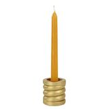 Evene Altın Mumluk Şamdan Tealight Ve Ince Mum Uyumlu Spiral Model 8682874832851