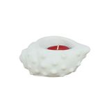 Evene Beyaz Mumluk Şamdan Tealight Mum Uyumlu Deniz Kabuğu Model 8682874833537