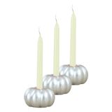 Evene Dekoratif Mumluk Tealight Mumluk Şamdan Mumluk 3 Lü Şamdan Model 34 8682874833742