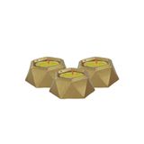 Evene Dekoratif Mumluk Tealight Mumluk Şamdan Mumluk 3 Lü Şamdan Model 36 8682874833940
