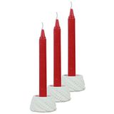 Evene Dekoratif Mumluk Tealight Mumluk Şamdan Mumluk 3 Lü Şamdan Model 40 8682874834503