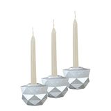 Evene Dekoratif Mumluk Tealight Mumluk Şamdan Mumluk 3 Lü Şamdan Model 42 8682874834749