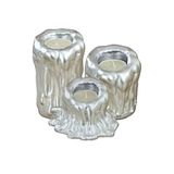 Evene Dekoratif Mumluk Tealight Mumluk Şamdan Mumluk 3 Lü Şamdan Model 43 8682874834688
