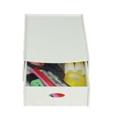 Evene Gizli Çekmece Organizer Masa Altı Saklama Kabı Beyaz Renk Model 5 TYC00750762837