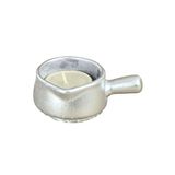 Evene Gümüş Mumluk Şamdan Tealight Mum Uyumlu Mini Tava Model 8682874832530