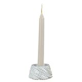 Evene Gümüş Mumluk Şamdan Tealight Ve Ince Mum Uyumlu Ejderha Yumurtası Model 8682874834459