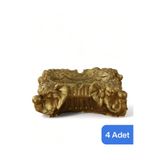 Evene Küllük Altın Kül Tablası Dekoratif, e.kullukmodel6x4