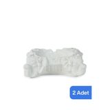 Evene Küllük Beyaz Kül Tablası Dekoratif, e.kullukmodel6x2