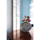Evene Mini Çiçek Saksı Küçük Sukulent Gümüş Eskitme Kaktüs Saksısı Model 1, eincecizgispiralsaksi