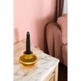 Evene Mumluk Şamdan Ince Mum Uyumlu Altın Renk Model 15