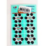 Event Party Store 0,8 cm X 36 Adet Siyah Çıt Çıt Düğme