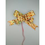 Event Party Store 1 Adet 50 mm Kahverengi Kareli Çekmeli Fiyonk