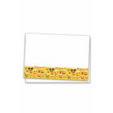 Event Party Store 120x180 cm Plastik Çok Renkli Emoji Dünyası Masa Örtüsü