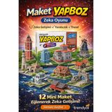 EVENT Yapboz Mini Maket Zeka Oyunu 12 Adet Eğitici Puzzle Seti Zeka Geliştirici Yapı Oyuncağı