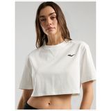 Ever Classics Wmn Comfort Beyaz Kadın Crop Tişört