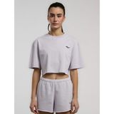 Ever Classics Wmn Comfort Lila Kadın Crop Tişört - XL