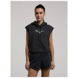 Ever Classics Wmn Füme Kadın Crop Kapüşonlu Kolsuz Sweatshirt