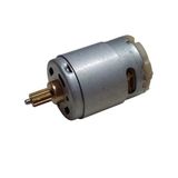 Ever Rs-365 Dc 9V 9750Rpm Dc Motor 6Mm Çaplı Metal Dişli (Çap 27.5Mm Uzunluk 57Mm) Hobi Oyuncak Elektrik Deney Motoru