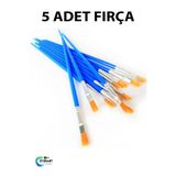 everart 5' Li Fırça Seti, Sanatsal Zemin Fırçalı Set, Akrilik Boya, Yağlı, Sulu, Guaj Boya Fırçası