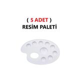 everart Resim Paleti 5 Adet, Boya malzemeleri
