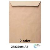 everart Zarf A4 Boyutunda Torba Zarf 24x32 Cm - 2