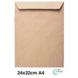 everart Zarf A4 Boyutunda Torba Zarf 24x32 Cm - 50 Adet