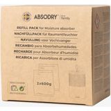 Everbrand Absodry Duo Family Seri 6 Yeniden Dolum 2’li Paket Nem Alıcı, Rutubet Giderici, Korozyon Önleyici - Siyah - Standart