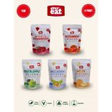 Evereat 5'Li Çıtır Meyve Cipsi Seti Freeze Dry Çilek Hurma Elma Dut Kavun Atıştırmalık