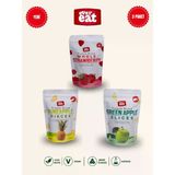 Evereat Çilek-Ananas-Elma Freeze Dry Meyve Cipsi 3'Lü Paket Gurme Atıştırmalık