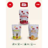 Evereat Çilek-Ananas-Kavun Freeze Dry Meyve Cipsi 3'Lü Paket Gurme Atıştırmalık