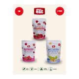 Evereat Çilek-Frambuaz-Dut Freeze Dry Meyve Cipsi 3'Lü Paket Gurme Atıştırmalık
