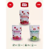 Evereat Çilek-Frambuaz-Elma Freeze Dry Meyve Cipsi 3'Lü Paket Gurme Atıştırmalık